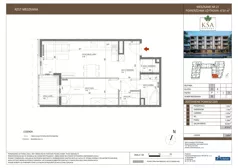 2 pokoje, mieszkanie 47,61 m², piętro 3, oferta nr 23, KSA Klonowa, Kielce, Szydłówek, ul. Klonowa 69