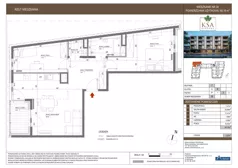3 pokoje, mieszkanie 69,18 m², piętro 2, oferta nr 38, KSA Klonowa, Kielce, Szydłówek, ul. Klonowa 69