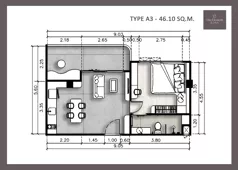 2 pokoje, apartament 46,10 m², piętro 4, oferta nr B404, The Element by Anocha, Kamala, th. 45/11 Kamala