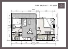 3 pokoje, apartament 52,95 m², piętro 1, oferta nr B111, The Element by Anocha, Kamala, th. 45/11 Kamala