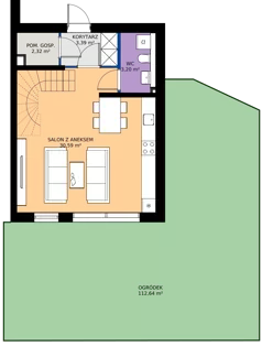 Dom 97,26 m², oferta nr M18, Ogrody Aleksandry, Kraków, Bieżanów-Prokocim, ul. Ogórkowa
