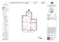 2 pokoje, mieszkanie 47,94 m², piętro 1, oferta nr 4, Apartamenty Pustułeczki, Warszawa, Ursynów, Ursynów, ul Pustułeczki 18 d