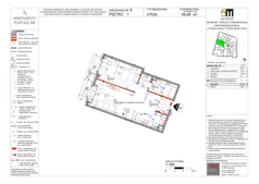2 pokoje, mieszkanie 48,18 m², piętro 1, oferta nr 6, Apartamenty Pustułeczki, Warszawa, Ursynów, Ursynów, ul Pustułeczki 18 d