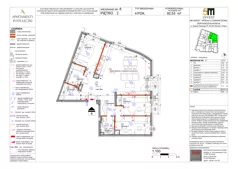 4 pokoje, mieszkanie 89,42 m², piętro 2, oferta nr 8, Apartamenty Pustułeczki, Warszawa, Ursynów, Ursynów, ul Pustułeczki 18 d