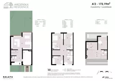 Dom 173,19 m², oferta nr A2, Wiedeńska Residence, Warszawa, Wilanów, ul. Wiedeńska 22