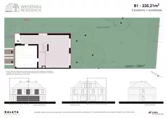 Dom 235,21 m², oferta nr B1, Wiedeńska Residence, Warszawa, Wilanów, ul. Wiedeńska 22