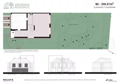 Dom 235,21 m², oferta nr B2, Wiedeńska Residence, Warszawa, Wilanów, ul. Wiedeńska 22