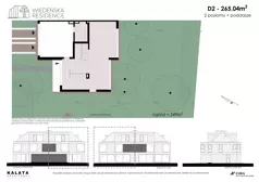 Dom 265,04 m², oferta nr D2, Wiedeńska Residence, Warszawa, Wilanów, ul. Wiedeńska 22