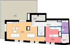 5 pokoi, apartament 178,80 m², piętro 2, oferta nr B20, Rezydencja Caro, Gliwice, Śródmieście, ul. Dolnych Wałów