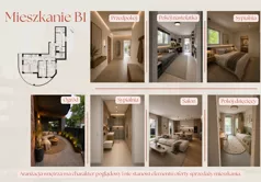 4 pokoje, mieszkanie 84,56 m², parter, oferta nr B1, Moniuszki 13, Gliwice, Śródmieście, ul. Moniuszki 13
