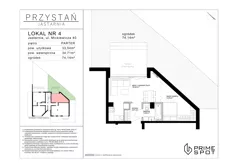 1 pokój, apartament inwestycyjny 33,54 m², parter, oferta nr  4/8, Przystań Jastarnia, Jastarnia, ul. Mickiewicza 40