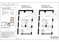 3 pokoje, apartament inwestycyjny 48,26 m², piętro 1, oferta nr 6, Przystań Jurata, Jurata, ul. Wojska Polskiego 32