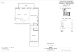 4 pokoje, mieszkanie 69,28 m², piętro 3, oferta nr B2 – M3.4, Primacasa, Piaseczno, ul. Jana Pawła II 11