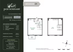 2 pokoje, mieszkanie 75,73 m², piętro 3, oferta nr 24, Pod Sosnami, Reda, Centrum, ul. Obwodowa 8