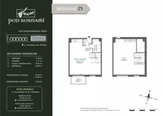 2 pokoje, mieszkanie 75,09 m², piętro 3, oferta nr 25, Pod Sosnami, Reda, Centrum, ul. Obwodowa 8