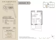 2 pokoje, mieszkanie 34,99 m², parter, oferta nr B2.1, Zaczarowana Rotmanka, Rotmanka, ul. Zaczarowana