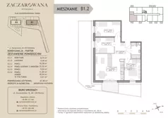 4 pokoje, mieszkanie 67,40 m², parter, oferta nr B1.2, Zaczarowana Rotmanka, Rotmanka, ul. Zaczarowana