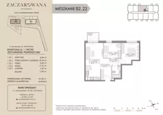 3 pokoje, mieszkanie 53,13 m², piętro 1, oferta nr B2.22, Zaczarowana Rotmanka, Rotmanka, ul. Zaczarowana