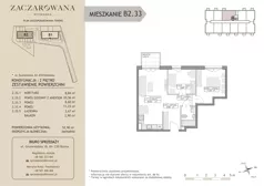3 pokoje, mieszkanie 53,13 m², piętro 2, oferta nr B2.33, Zaczarowana Rotmanka, Rotmanka, ul. Zaczarowana