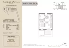2 pokoje, mieszkanie 35,92 m², piętro 1, oferta nr B2.21, Zaczarowana Rotmanka, Rotmanka, ul. Zaczarowana