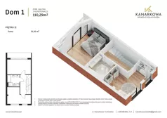 Dom 110,00 m², oferta nr Lokal 1, Kanarkowa, Kraków, Podgórze Duchackie, ul. Kanarkowa 13