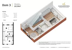 Dom 110,00 m², oferta nr Lokal 3, Kanarkowa, Kraków, Podgórze Duchackie, ul. Kanarkowa 13