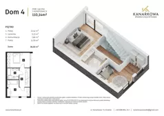 Dom 110,00 m², oferta nr Lokal 4, Kanarkowa, Kraków, Podgórze Duchackie, ul. Kanarkowa 13