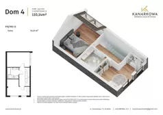 Dom 110,00 m², oferta nr Lokal 4, Kanarkowa, Kraków, Podgórze Duchackie, ul. Kanarkowa 13