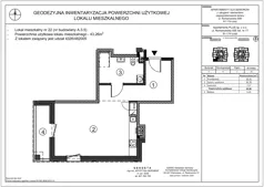 1 pokój, mieszkanie 43,26 m², piętro 2, oferta nr A.3.5, Ostoja Seniora, Łódź, Bałuty, ul. Romanowska 55 N