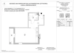1 pokój, mieszkanie 38,23 m², piętro 3, oferta nr B.4.3, Ostoja Seniora, Łódź, Bałuty, ul. Romanowska 55 N