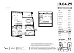 5 pokoi, apartament 156,45 m², piętro 3, oferta nr B.04.29, Perfumiarnia 2, Poznań, Św. Łazarz, Łazarz, ul. Śniadeckich 10