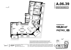 4 pokoje, apartament 105,84 m², piętro 5, oferta nr A.06.39, Perfumiarnia 2, Poznań, Św. Łazarz, Łazarz, ul. Śniadeckich 10