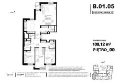 4 pokoje, apartament 109,12 m², parter, oferta nr B.01.05, Perfumiarnia 2, Poznań, Św. Łazarz, Łazarz, ul. Śniadeckich 10