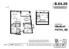 5 pokoi, apartament 156,45 m², piętro 3, oferta nr B.04.29, Perfumiarnia 2, Poznań, Św. Łazarz, Łazarz, ul. Śniadeckich 10