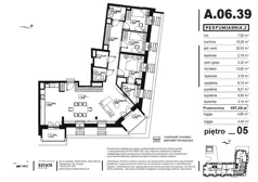 4 pokoje, apartament 105,84 m², piętro 5, oferta nr A.06.39, Perfumiarnia 2, Poznań, Św. Łazarz, Łazarz, ul. Śniadeckich 10