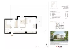 2 pokoje, apartament 78,20 m², parter, oferta nr M1, Sopot 645, Sopot, Świemirowo, ul. Aleja Niepodległości 645B