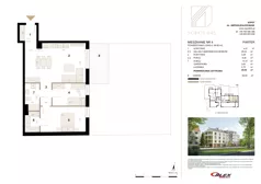 3 pokoje, apartament 68,92 m², parter, oferta nr M4, Sopot 645, Sopot, Świemirowo, ul. Aleja Niepodległości 645B