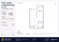 2 pokoje, apartament 53,94 m², piętro 5, oferta nr A.37, Tymienieckiego 17, Łódź, Widzew, ul. Tymienieckiego 17