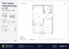 2 pokoje, apartament 38,34 m², piętro 3, oferta nr A.16, Tymienieckiego 17, Łódź, Widzew, ul. Tymienieckiego 17