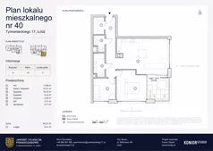 3 pokoje, apartament 82,31 m², piętro 5, oferta nr A.40, Tymienieckiego 17, Łódź, Widzew, ul. Tymienieckiego 17