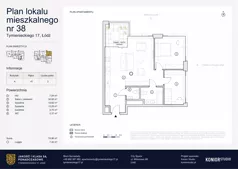 3 pokoje, apartament 74,96 m², piętro 5, oferta nr A.38, Tymienieckiego 17, Łódź, Widzew, ul. Tymienieckiego 17