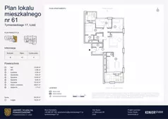 4 pokoje, apartament 94,50 m², piętro 3, oferta nr B.61, Tymienieckiego 17, Łódź, Widzew, ul. Tymienieckiego 17