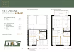 4 pokoje, apartament 89,38 m², piętro 1, oferta nr 41A/2, Emaus 41, Kraków, Zwierzyniec, ul. Emaus 41