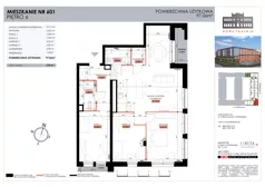 4 pokoje, mieszkanie 97,06 m², piętro 6, oferta nr 601, Nowa Tkalnia, Łódź, Widzew, ul. Milionowa/Kilińskiego