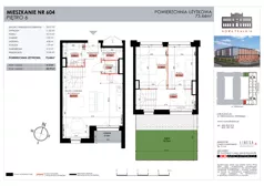 3 pokoje, mieszkanie 73,44 m², piętro 6, oferta nr 604, Nowa Tkalnia, Łódź, Widzew, ul. Milionowa/Kilińskiego