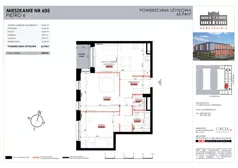 3 pokoje, mieszkanie 65,94 m², piętro 6, oferta nr 605, Nowa Tkalnia, Łódź, Widzew, ul. Milionowa/Kilińskiego