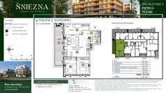 4 pokoje, mieszkanie 75,20 m², piętro 2, oferta nr B16, Śnieżna - Osiedle nad Przemszą, Sosnowiec, Pogoń, ul. Śnieżna 2