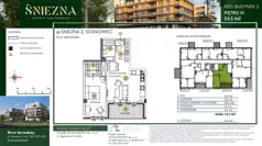 2 pokoje, mieszkanie 54,30 m², piętro 3, oferta nr B25, Śnieżna - Osiedle nad Przemszą, Sosnowiec, Pogoń, ul. Śnieżna 2