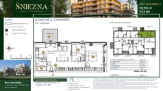 3 pokoje, mieszkanie 54,40 m², piętro 3, oferta nr B27, Śnieżna - Osiedle nad Przemszą, Sosnowiec, Pogoń, ul. Śnieżna 2