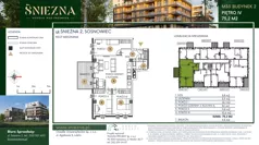 4 pokoje, mieszkanie 75,20 m², piętro 4, oferta nr B30, Śnieżna - Osiedle nad Przemszą, Sosnowiec, Pogoń, ul. Śnieżna 2